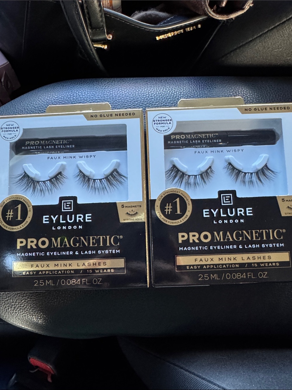 ProMagnetic Faux Mink Wispy Magnetic Lashes & Eyeliner - Black Bundle
